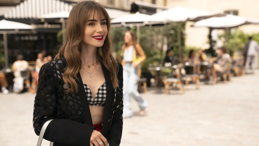 Still of Lily Collins in Emily in Paris