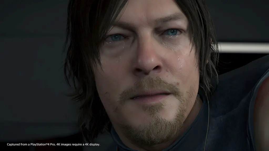 Still of Norman Reedus in Death Stranding