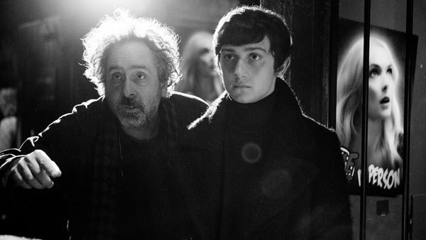 Tim Burton directs Craig Roberts in HERE WITH ME