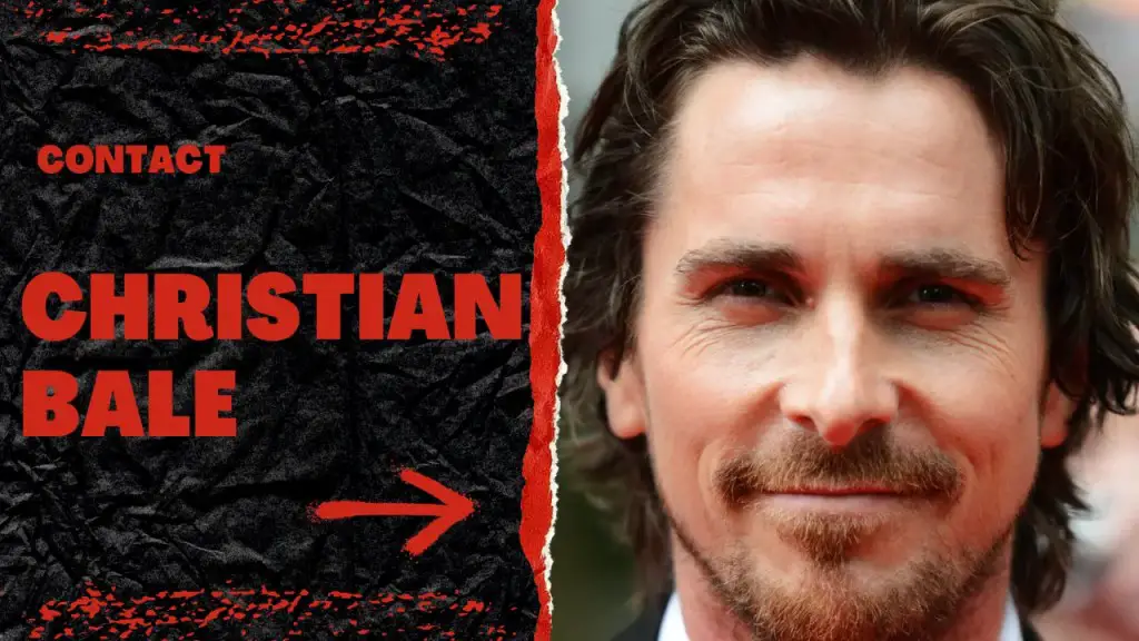 Contact Christian Bale