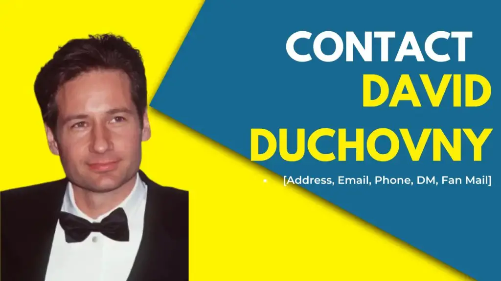 Contact David Duchovny