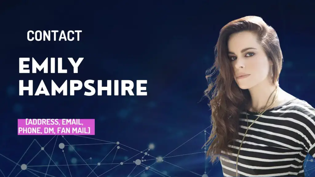 Contact Emily Hampshire