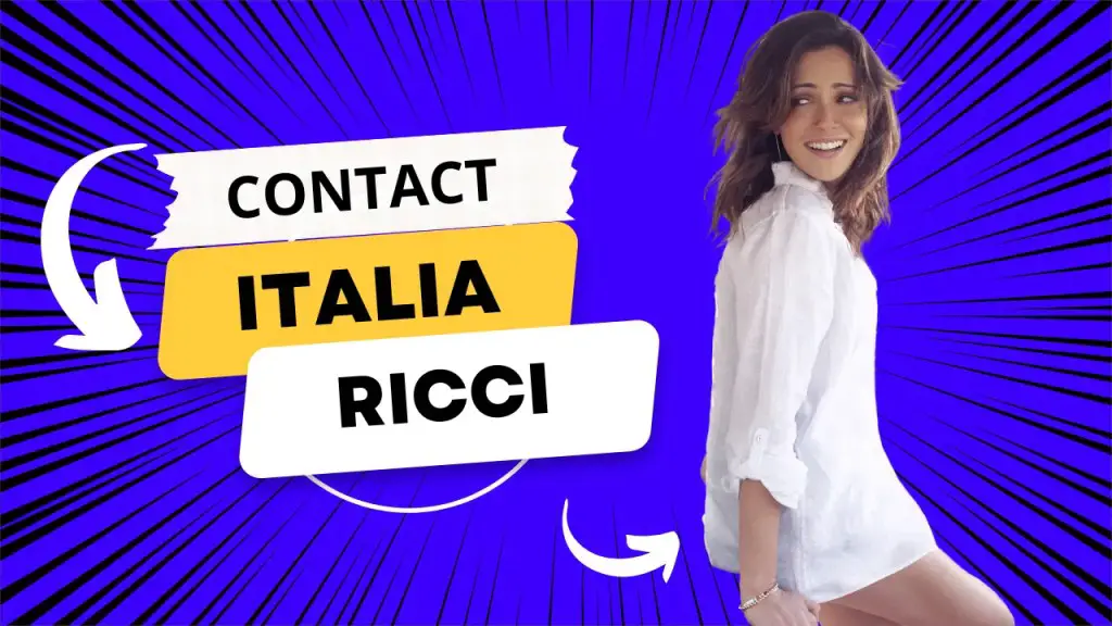 Contact Italia Ricci