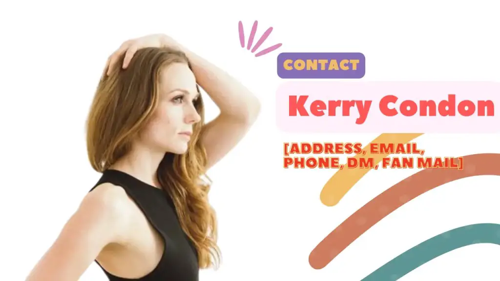 Contact Kerry Condon