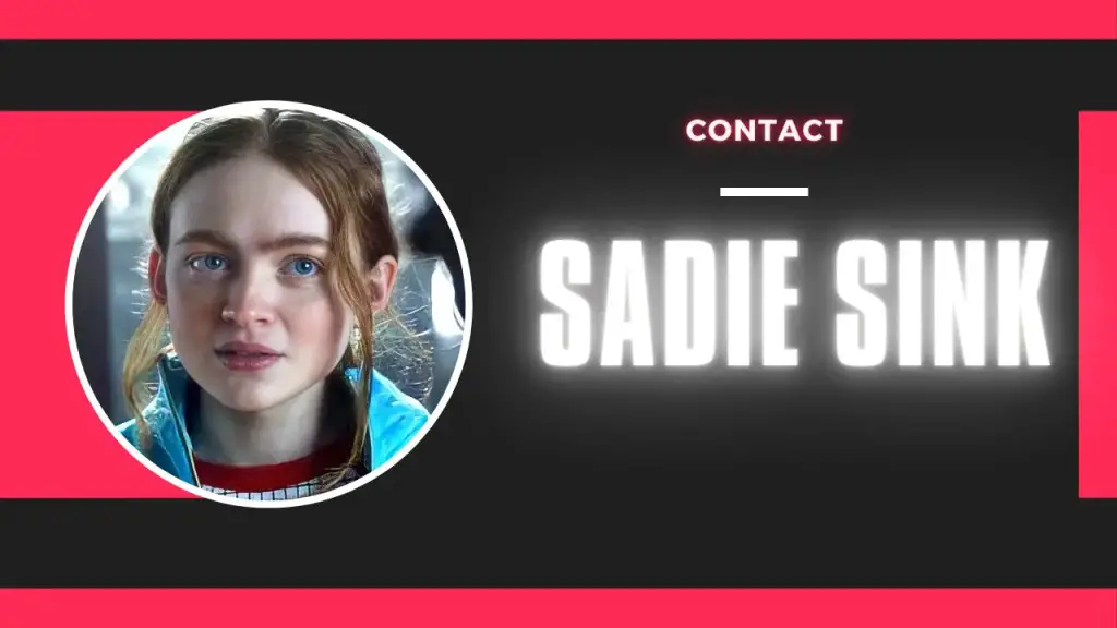 Contact Sadie Sink