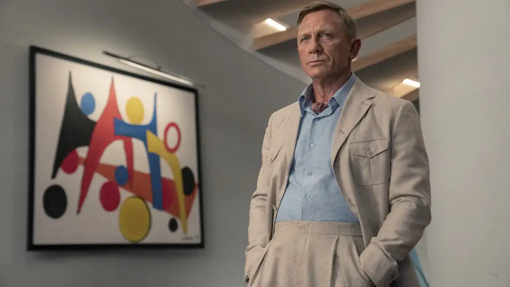 Still of Daniel Craig in Glass Onion