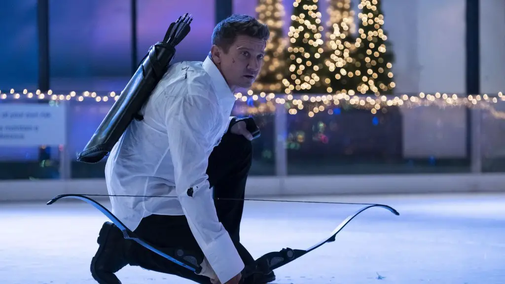 Still of Jeremy Renner in Hawkeye and So This Is Christmas?