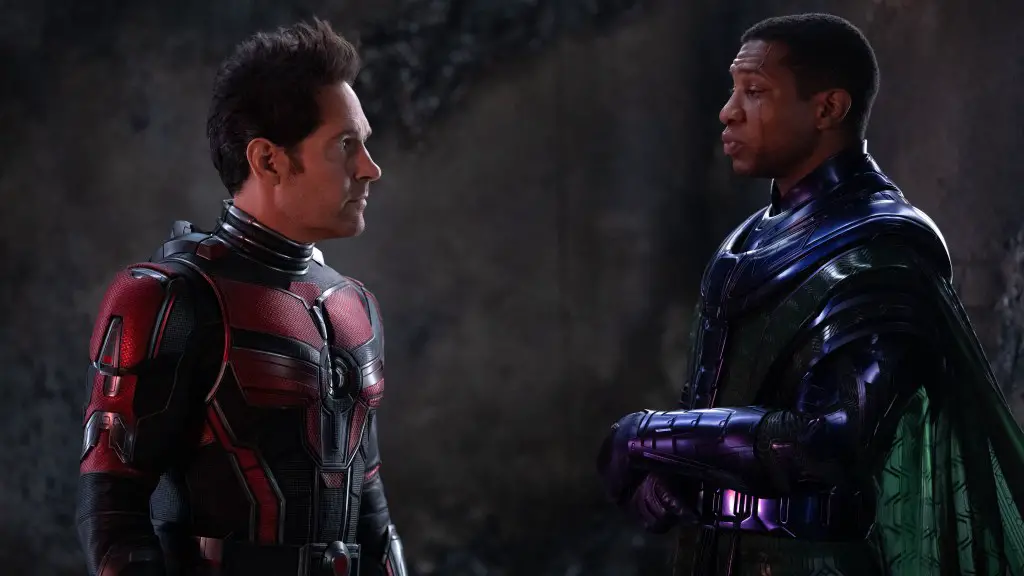 Still of Paul Rudd and Jonathan Majors in Ant-Man and the Wasp and Ant-Man and the Wasp: Quantumania