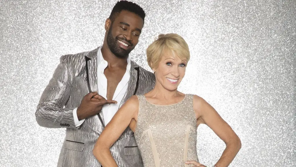 Barbara Corcoran and Keoikantse Motsepe in Dancing with the Stars