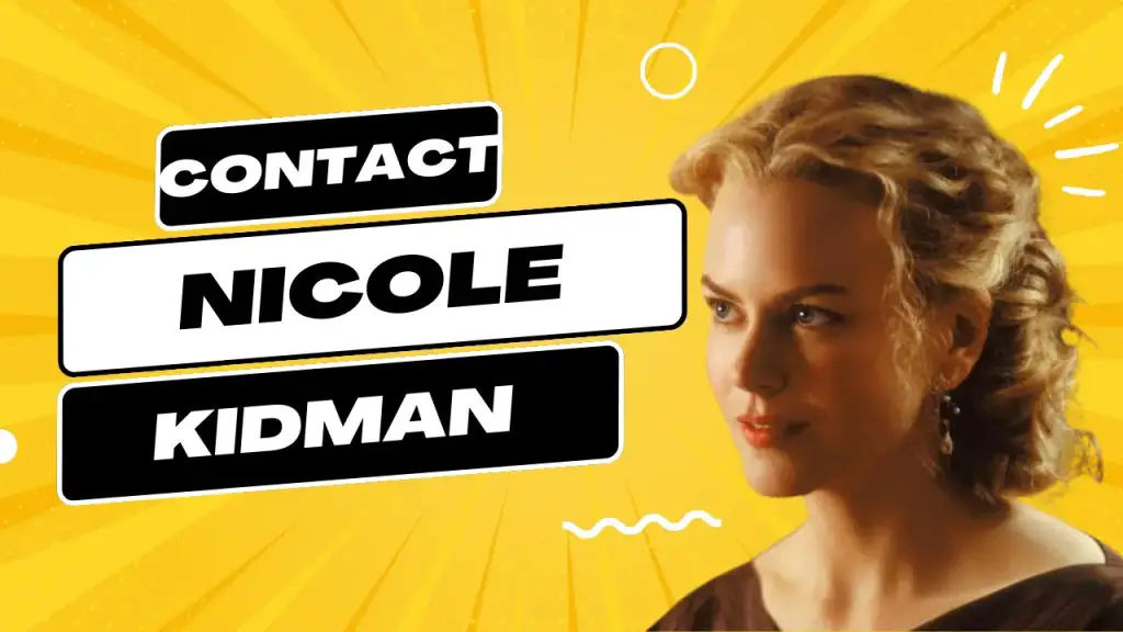 Contact Nicole Kidman