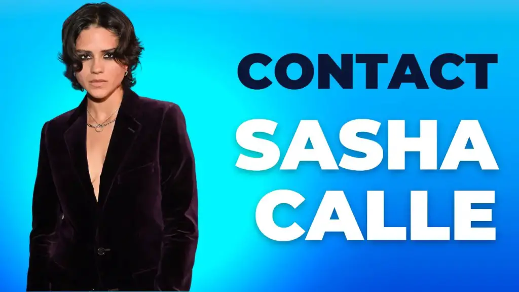 Contact Sasha Calle