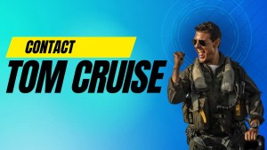Contact Tom Cruise [Address, Email, Phone, DM, Fan Mail]