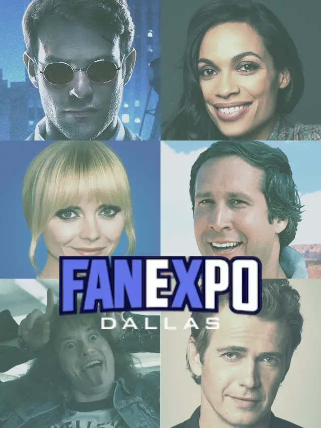Fan Expo Dallas All Celebrity Guests Poster