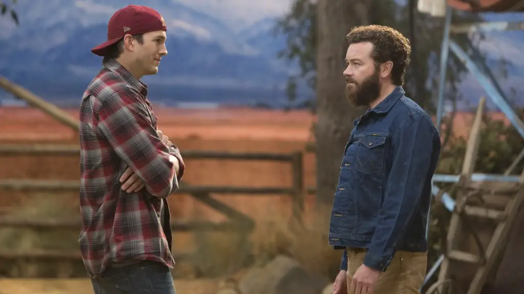 Still of Ashton Kutcher and Danny Masterson in The Ranch and The Boys of Fall