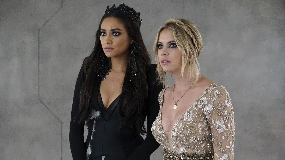  Still of Shay Mitchell and Ashley Benson in Pretty Little Liars and Game Over, Charles