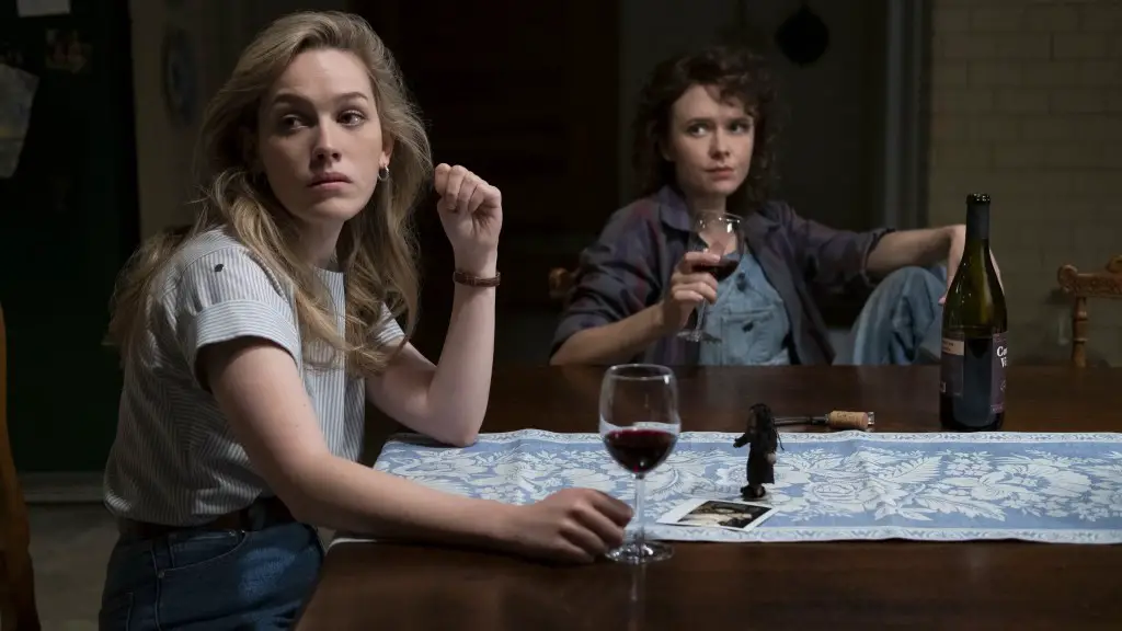 Still of Victoria Pedretti and Amelia Eve in The Haunting of Bly Manor