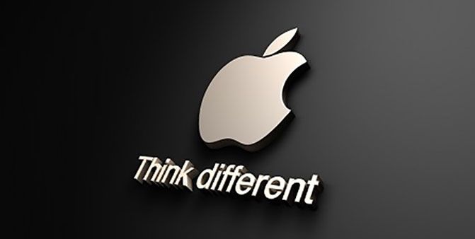 Apple "think different" logo