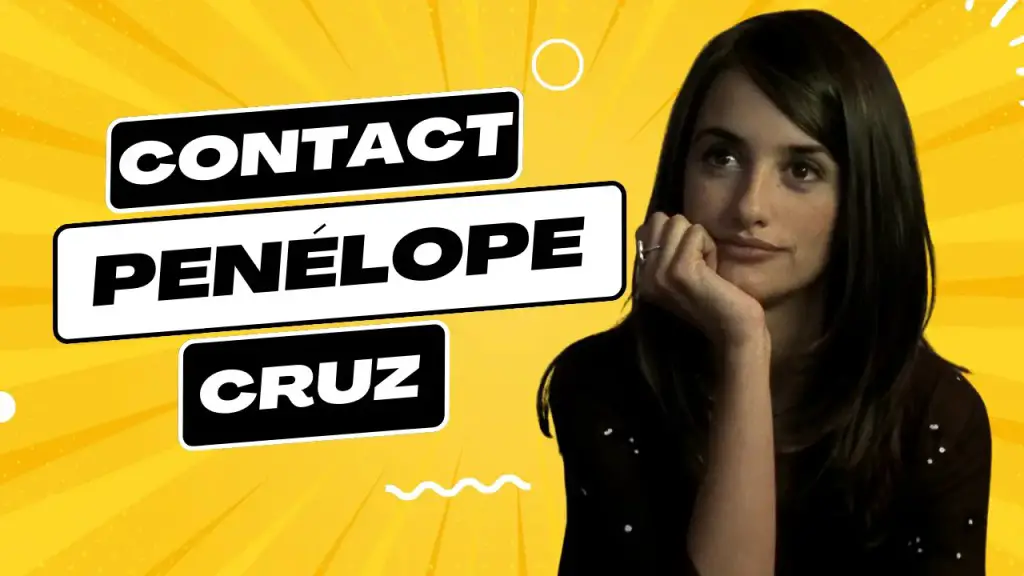 Contact Penélope Cruz