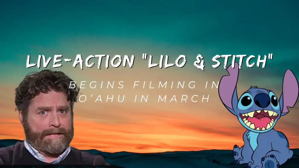 Live-Action “Lilo & Stitch” Begins Filming in O’ahu in March