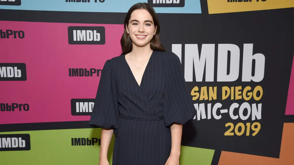 Sarah Desjardins at event for IMDb at San Diego Comic-Con