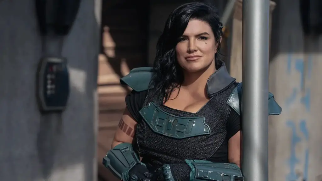 Still of Gina Carano in The Mandalorian and Chapter 12: The Siege