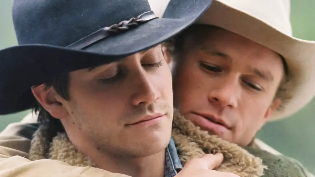 JAKE GYLLENHAAL & HEATH LEDGER
in Brokeback Mountain
*Editorial Use Only*
www.capitalpictures.com
sales@capitalpictures.com
Supplied by Capital Pictures