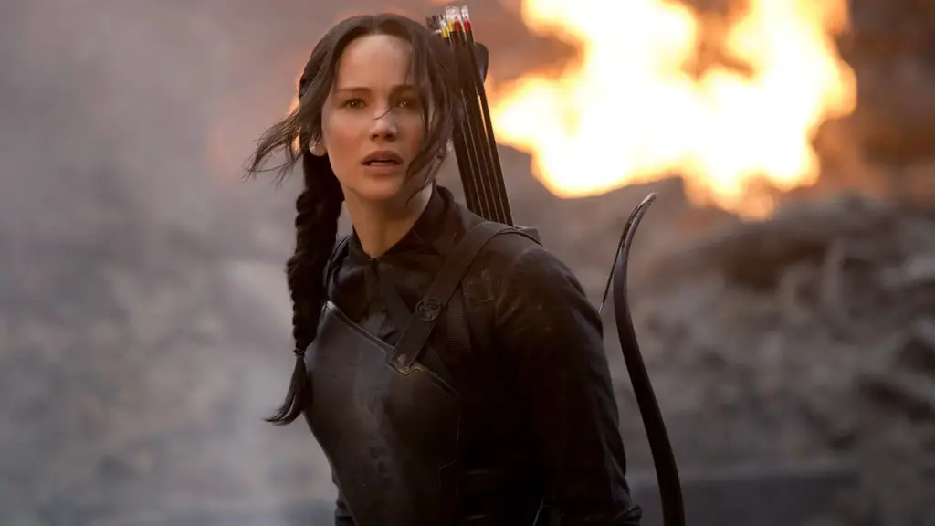 Still of Jennifer Lawrence in The Hunger Games: Mockingjay - Part 1