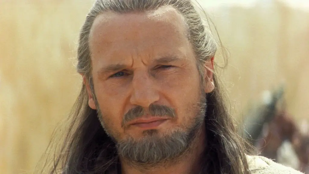 Still of Liam Neeson in Star Wars: Episode I - The Phantom Menace