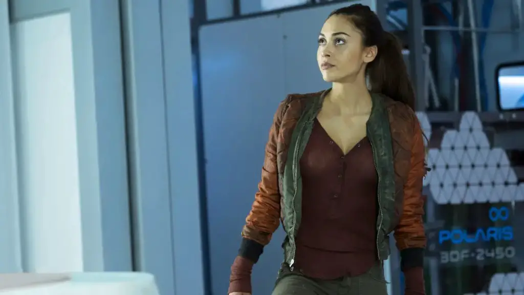Still of Lindsey Morgan in The 100 and The Tinder Box