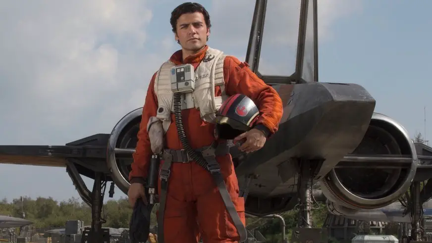 Still of Oscar Isaac in Star Wars Episode VII - The Force Awakens