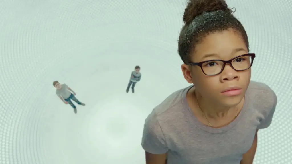 Still of Storm Reid, Levi Miller and Deric McCabe in A Wrinkle in Time