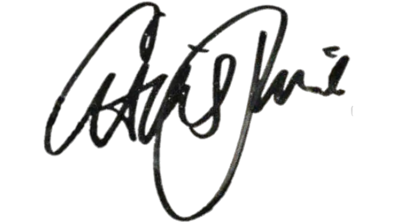 Chris Pine's Autograph