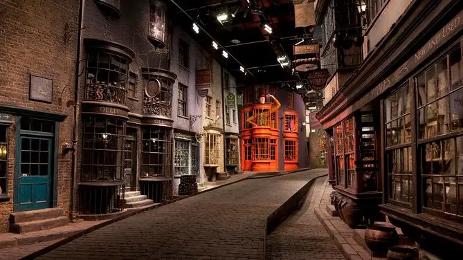 Diagon Alley set, Warner Bros. Studios