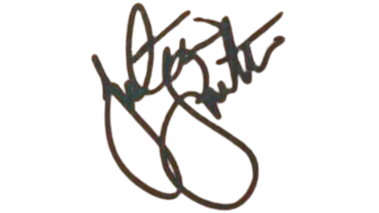 Justice Smith's Autograph