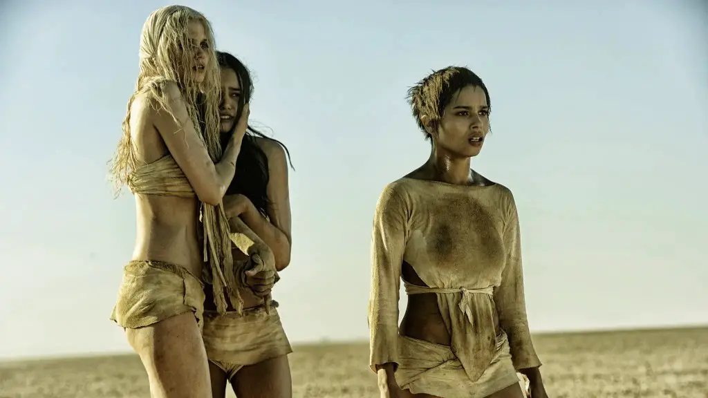 Still of Abbey Lee, Zoë Kravitz and Courtney Eaton in Mad Max: Fury Road