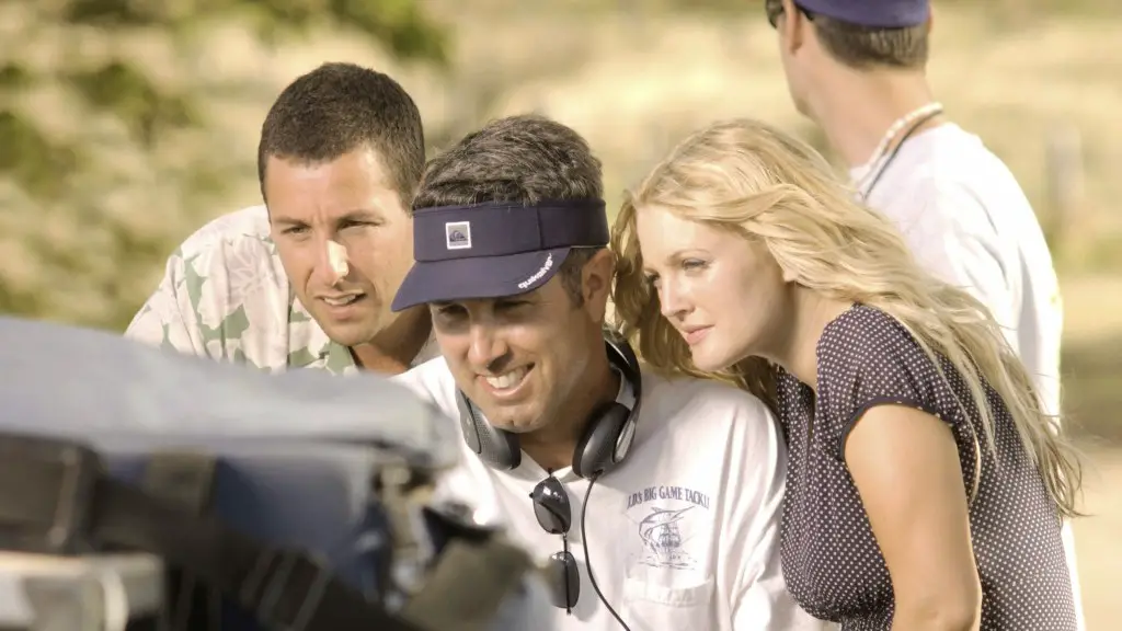 Still of Adam Sandler, Drew Barrymore and Peter Segal in 50 First Dates
