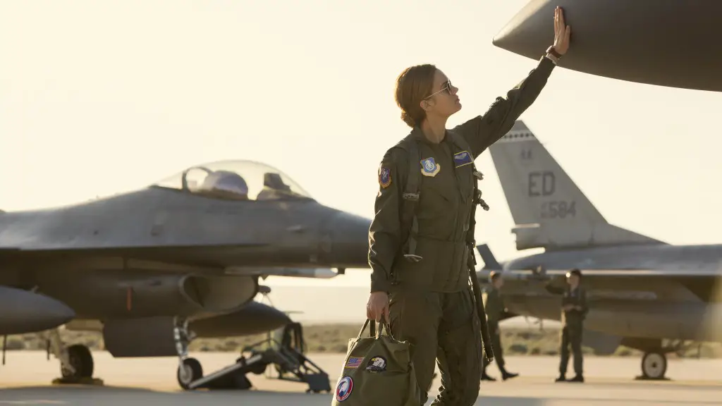 Still of Brie Larson in Captain Marvel