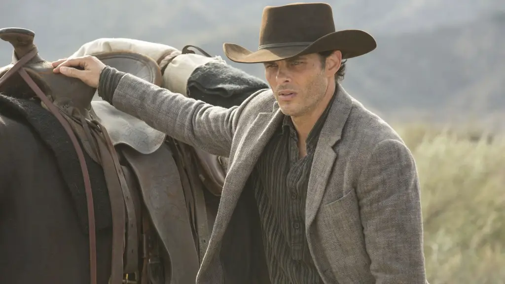 Still of James Marsden in Westworld and The Adversary