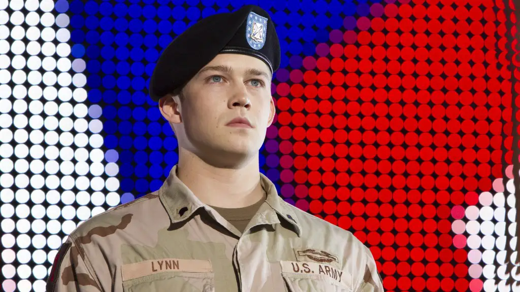 Still of Joe Alwyn in Billy Lynn's Long Halftime Walk