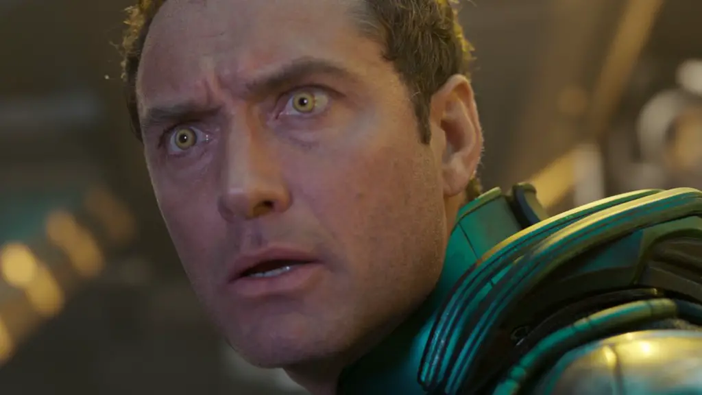 Still of Jude Law in Captain Marvel