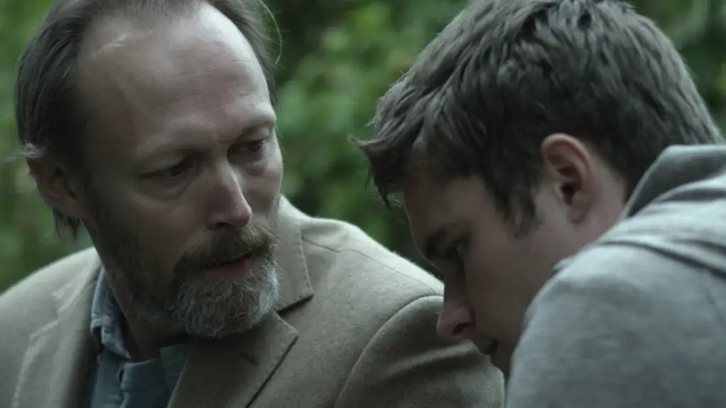 Still of Lars Mikkelsen and Jack Reynor in What Richard Did