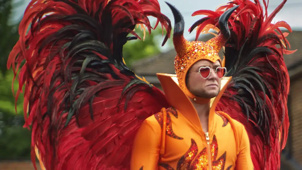 Still of Taron Egerton in Rocketman