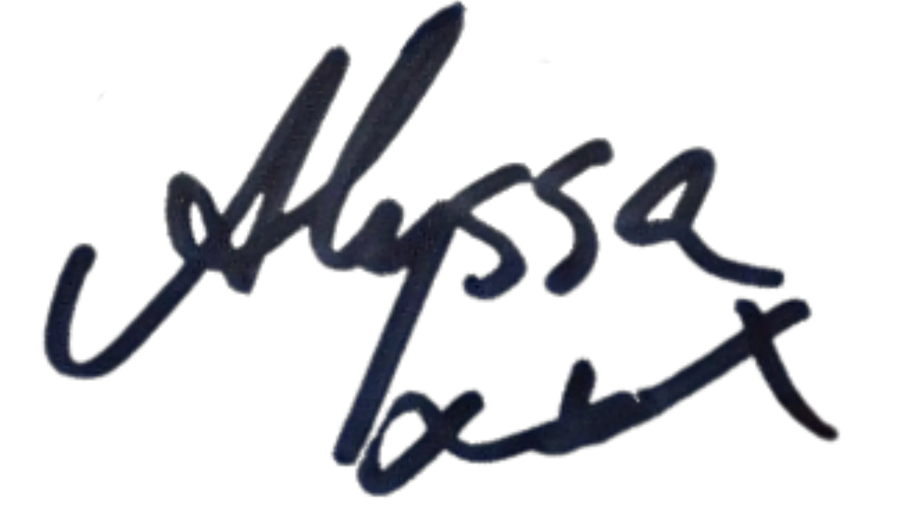 Alyssa Sutherland's Autograph