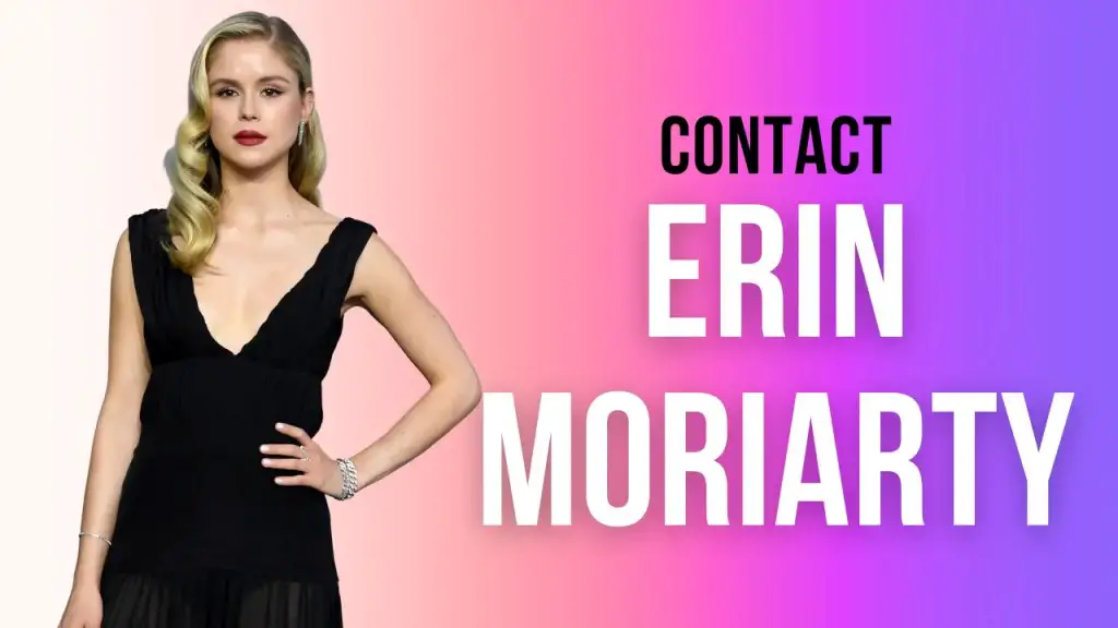 Contact Erin Moriarty