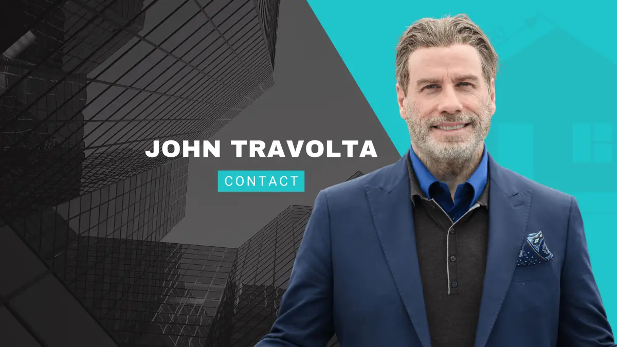 Contact John Travolta [Address, Email, Phone, DM, Fan Mail]