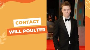 Contact Will Poulter