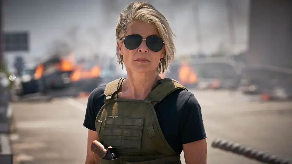 Still of Linda Hamilton in Terminator: Dark Fate