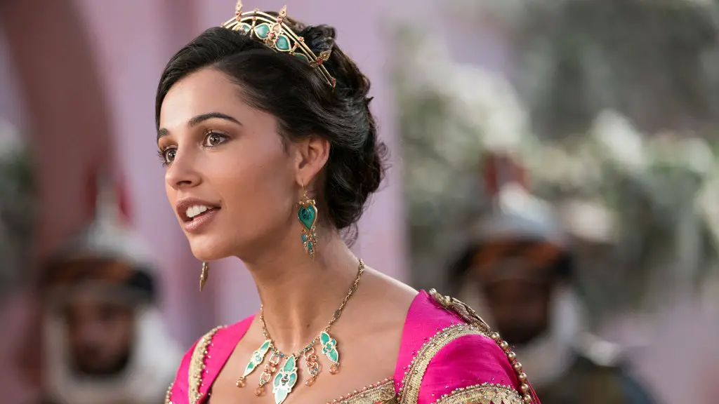 Still of Naomi Scott in Aladdin