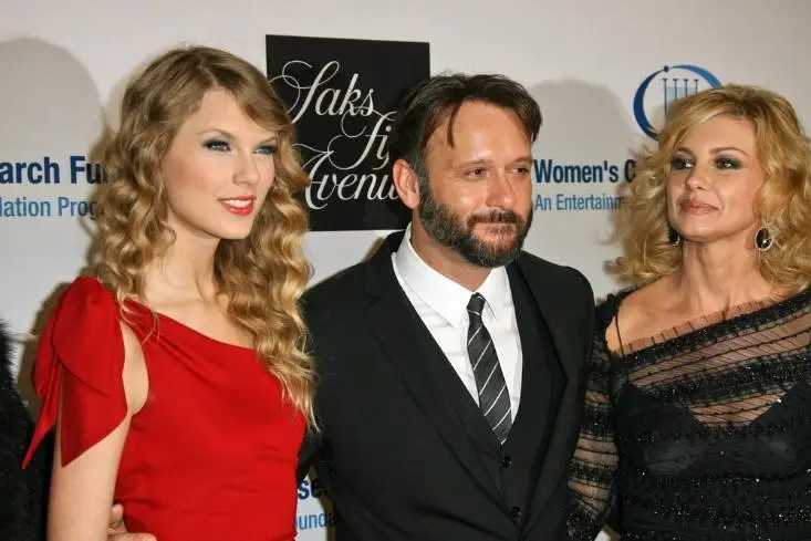 Taylor Swift, Tim McGraw, and Faith Hill in 2010