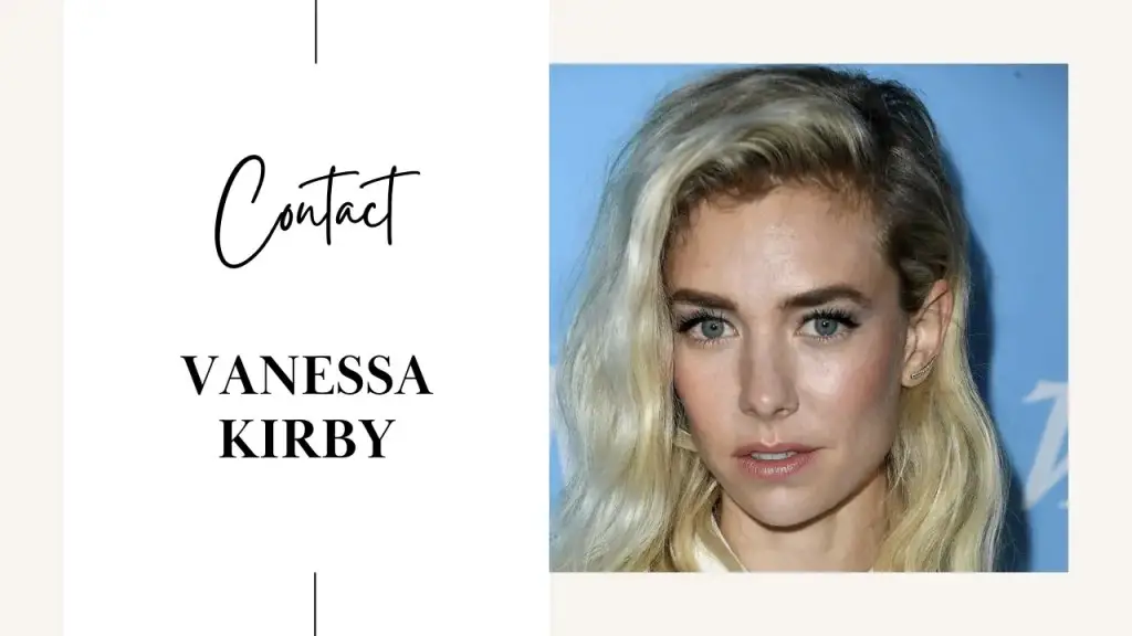 Contact Vanessa Kirby